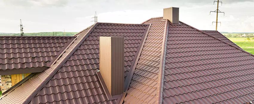 Residential Chimney Flashing Restoration in New Rochelle, NY
