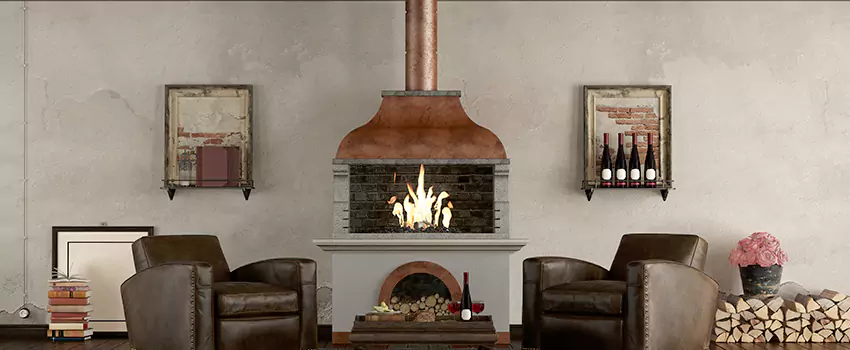Thelin Hearth Products Providence Pellet Insert Fireplace Installation in New Rochelle, NY