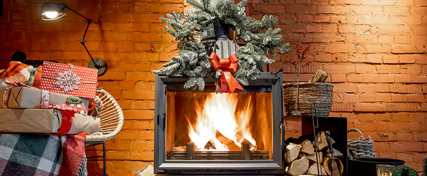 Travis Industries Linear Gas Fireplace Installation in New Rochelle, New York