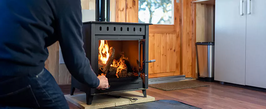 Open Hearth Wood Fireplace Installation in New Rochelle, NY