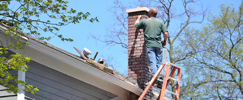 Vinyl and PVC Chimney Flashing Installation in New Rochelle, NY