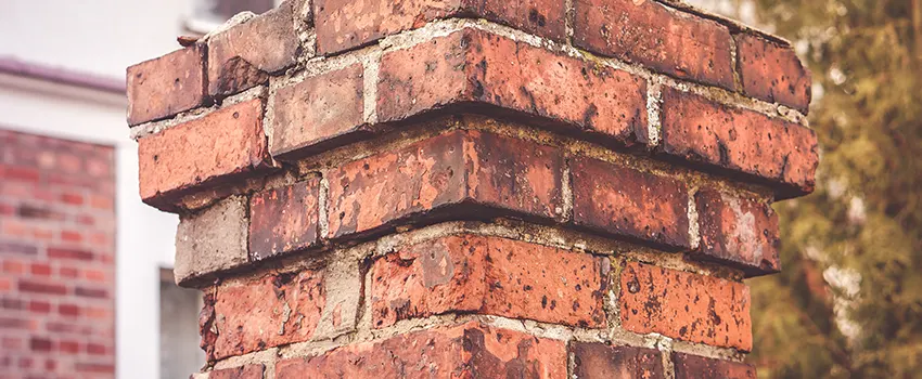 Cracked Chimney Bricks Repair Cost in New Rochelle, New York
