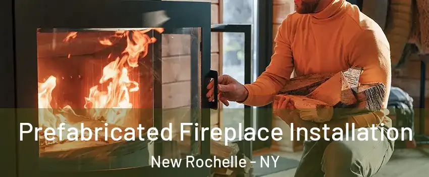  Prefabricated Fireplace Installation New Rochelle - NY